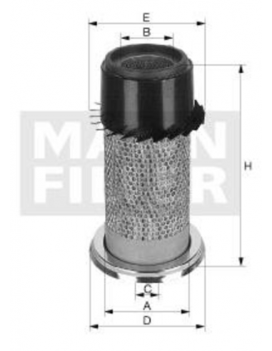 Filtre à air extérieur